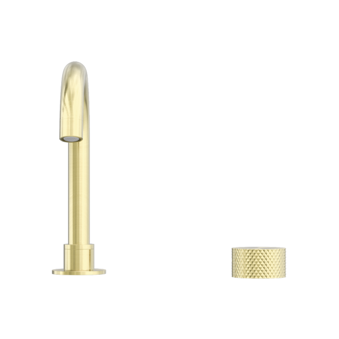 Inbouw Wastafelkraan Valencia – 2-Gats - Brushed gold