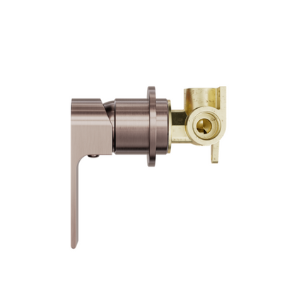 Inbouw mengkraan - Portofino – 60MM - 1-Gats - Brushed bronze