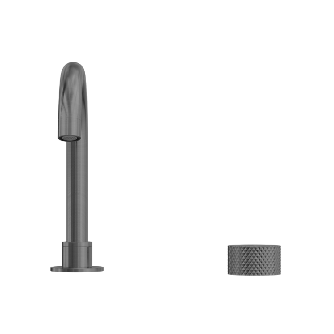 Inbouw Wastafelkraan Valencia – 2-Gats - Graphite