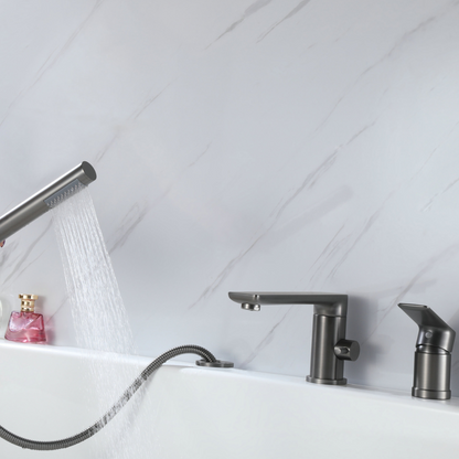 Opbouw badkran Vero – Gunmetal grey