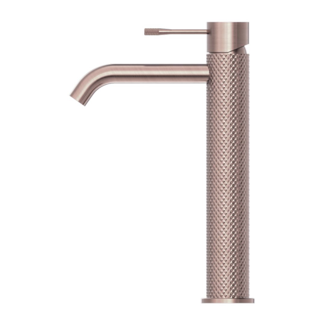 Hoge wastafelkraan Valencia - 1-Gats - Brushed bronze
