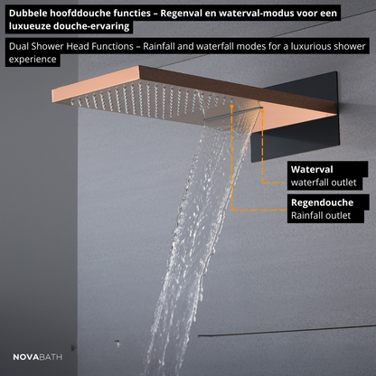 High washbasin faucet Angelica - Matte black