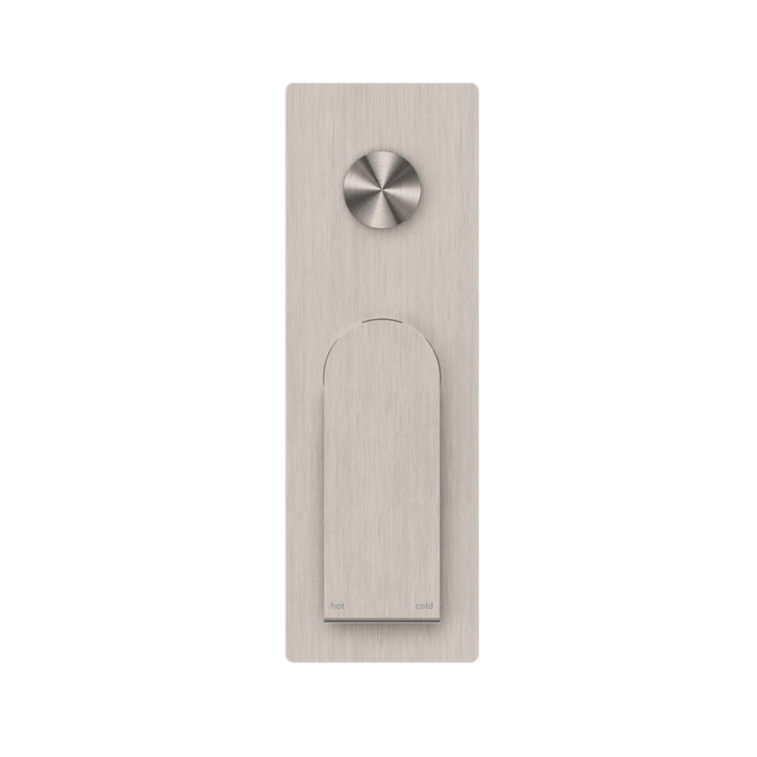Inbouw mengkraan met diverter – Portofino – Brushed nickel