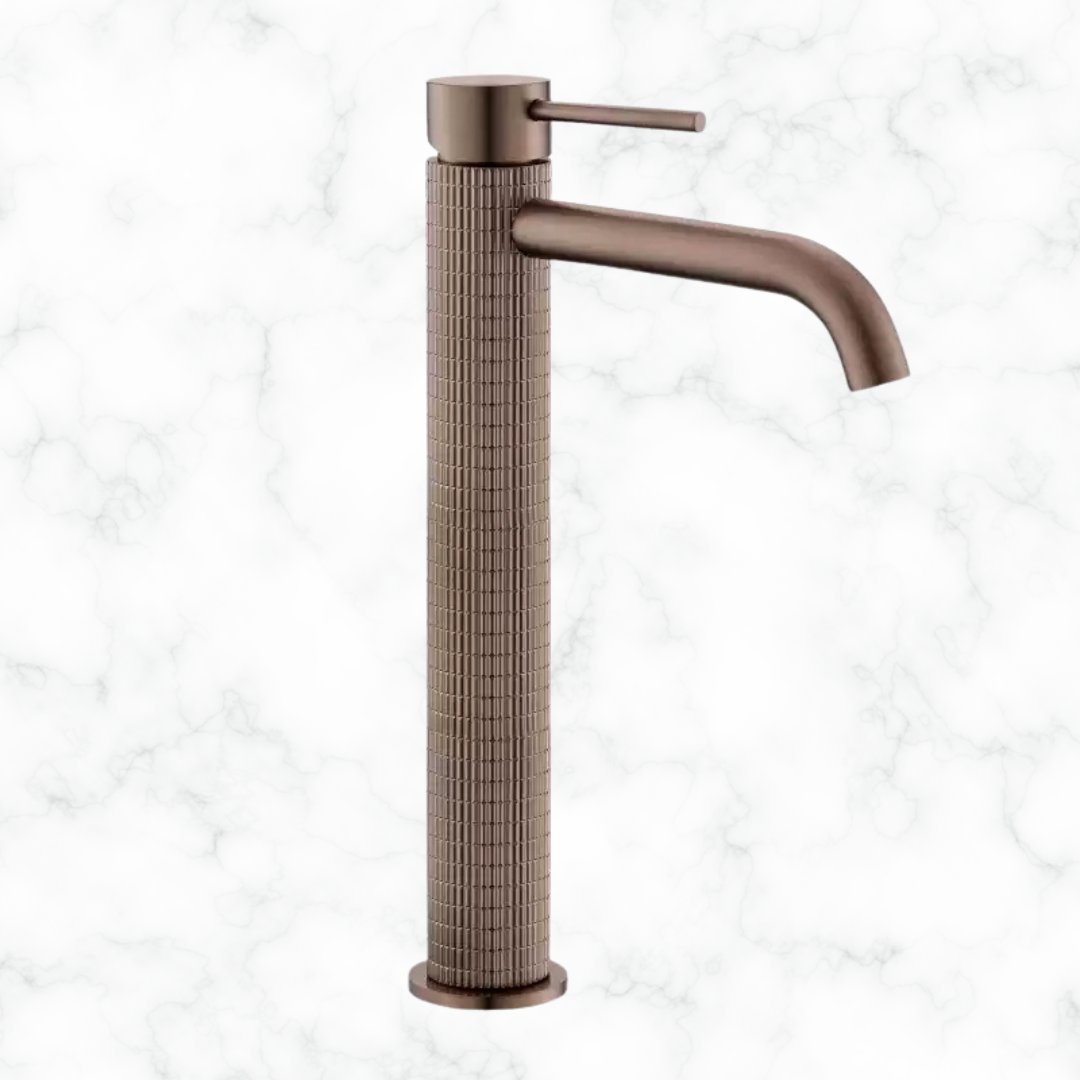 High washbasin faucet Angelica - Matte black