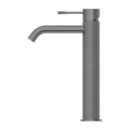 Hoge wastafelkraan Valencia - 1-Gats - Graphite
