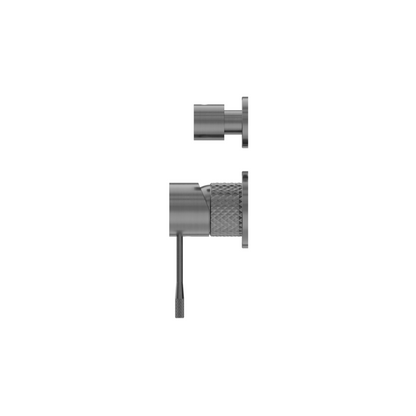 Inbouw mengkraan met diverter – Valencia - 2-gats – Graphite