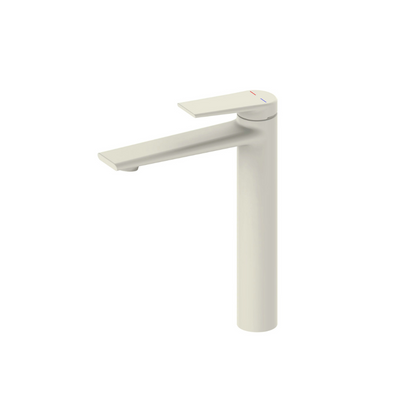 Freestanding Bath Faucet Lisandro – Waterfall Spout – Brushed nickel