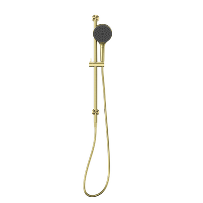 Handdouche met glijstang - Valencia – Air shower II - Brushed gold