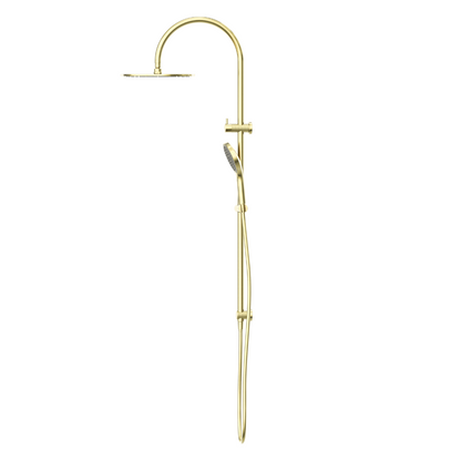 Regendoucheset Valencia – Brushed Gold - Air shower II - Met inbouwmengkraan