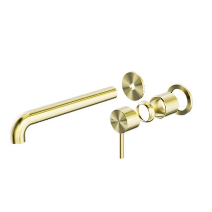 Inbouw wastafelkraan Capri – Zonder achterplaat - Brushed gold
