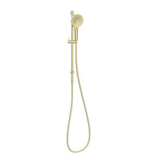 Handdouche met glijstang - Valencia – Air shower - Brushed gold