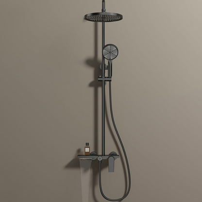 Freestanding Bath Faucet Lisandro – Waterfall Spout – Brushed nickel