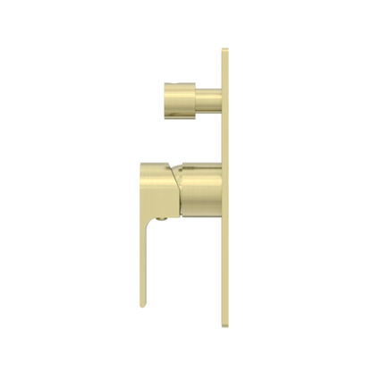 Inbouw mengkraan met diverter – Portofino – Brushed gold