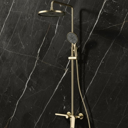 Opbygging regndusjsett Cynthia - Matt svart