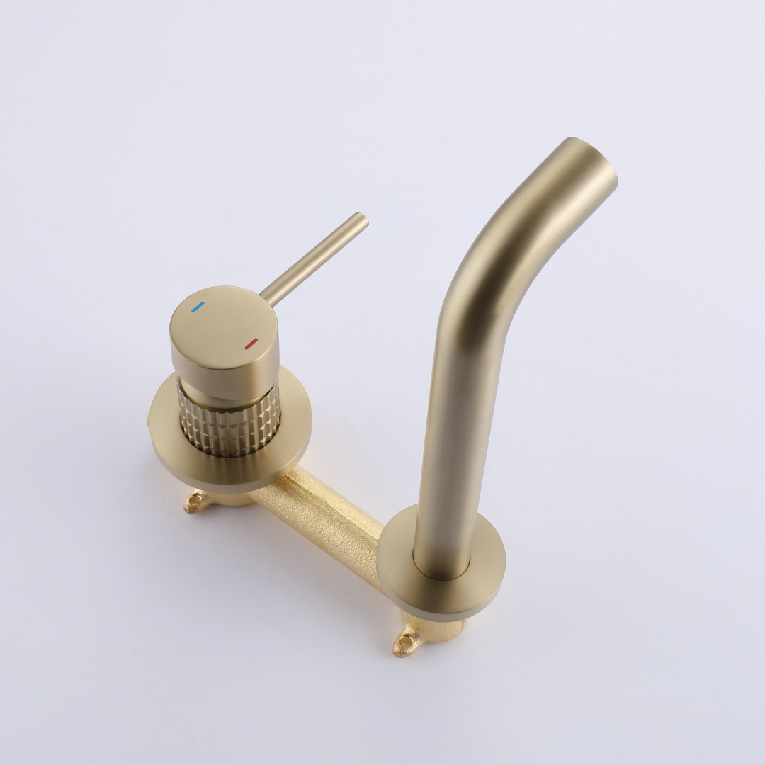 Built-in sink faucet Angelica - Brushed gold