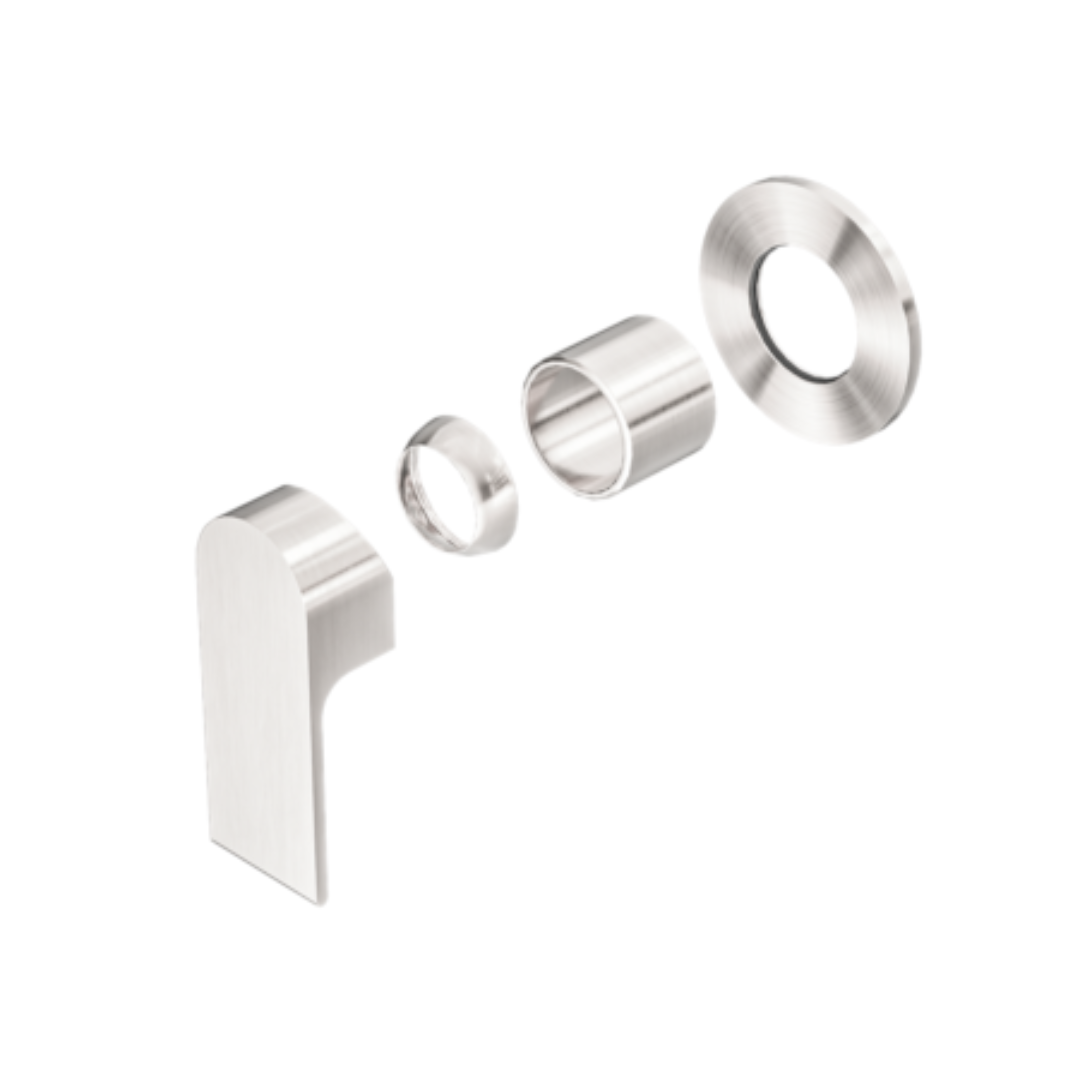 Inbouw mengkraan - Portofino – 80MM - 1-Gats - Brushed nickel