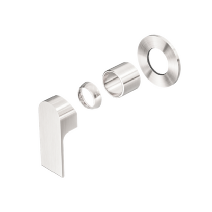 Inbouw mengkraan - Portofino – 80MM - 1-Gats - Brushed nickel