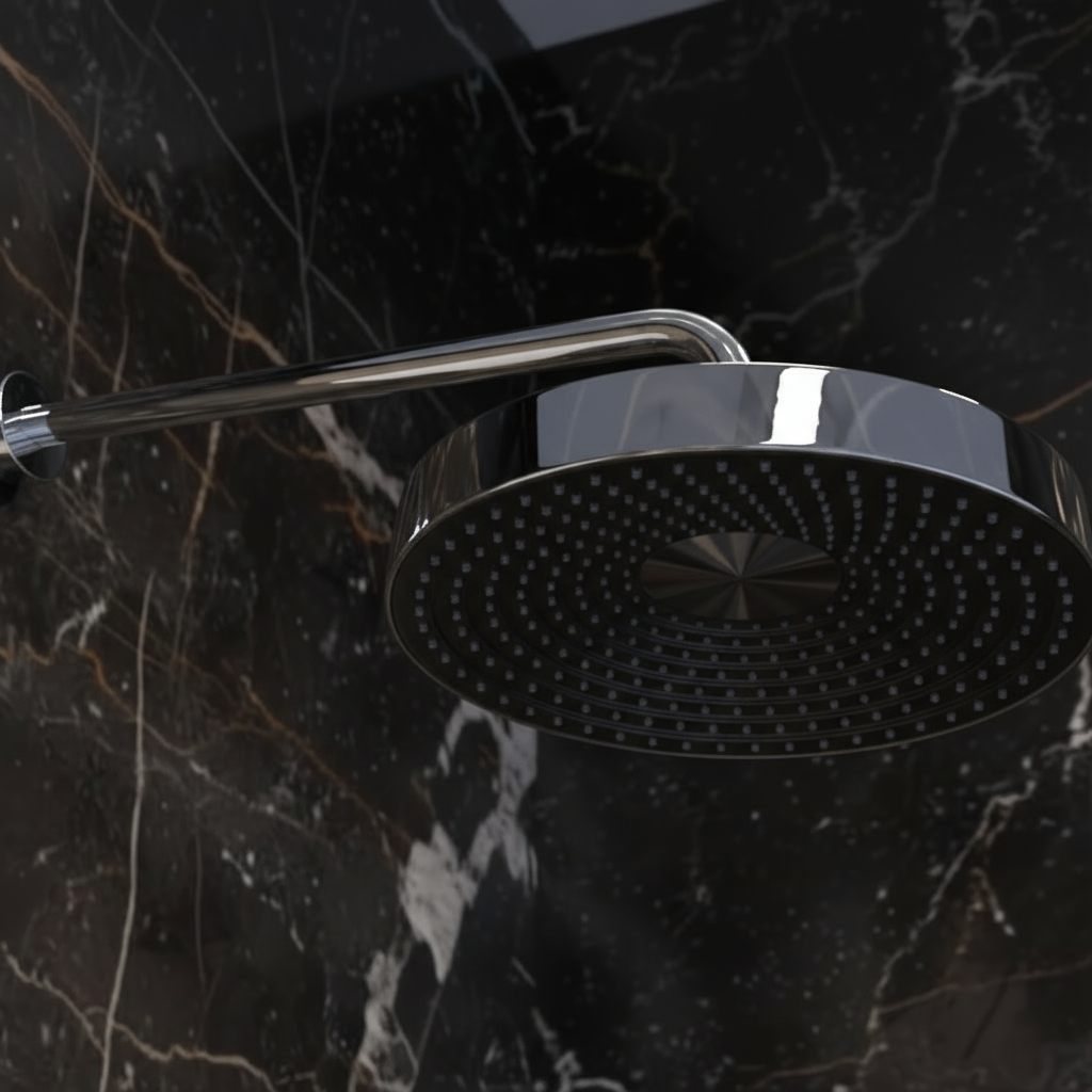 Built-in Rain Shower Set Amalia - Chrome