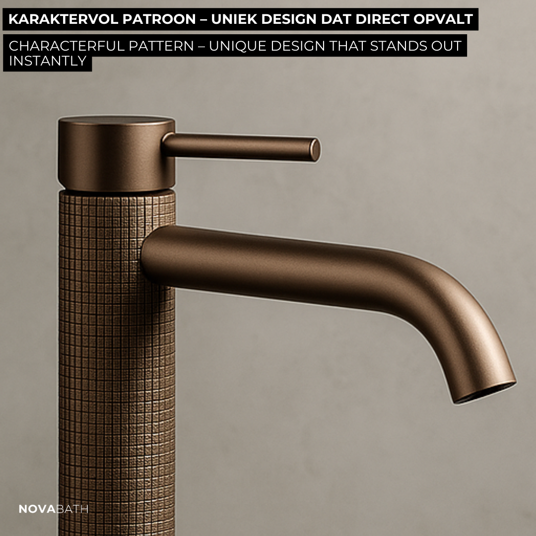 Opbouw vaskekran Angelica - Matt svart