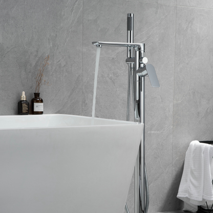 Freestanding bath faucet Emilia - Chrome
