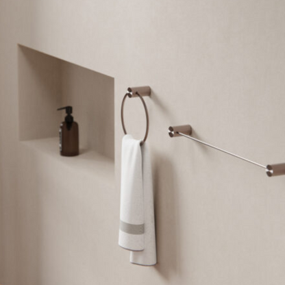 Håndkleholder Valencia - Børstet bronse