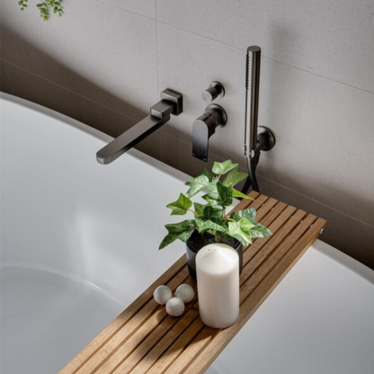 Inbouw mengkraan met diverter – Portofino - 2-gats - Brushed bronze
