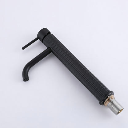 High washbasin faucet Angelica - Matte black