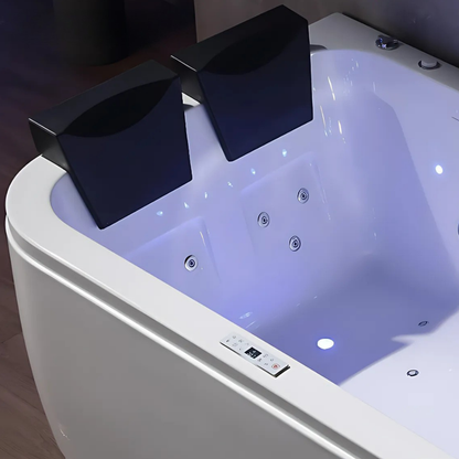 Construction Massage Bath – Isabella – Gloss White – 170x115x72 cm