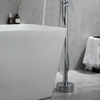 Freestanding bath faucet Emilia - Chrome