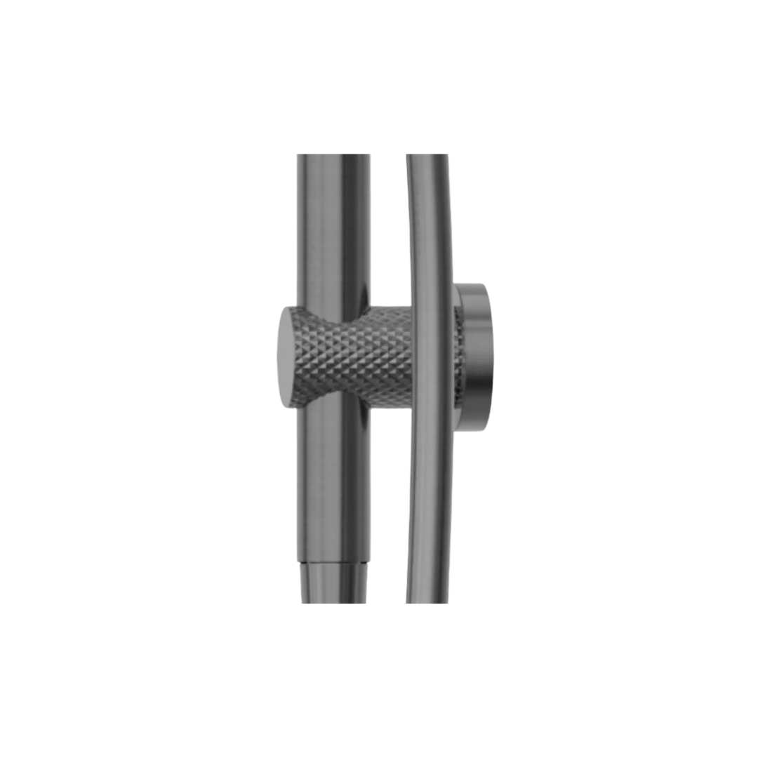 Handdouche met glijstang - Valencia – Air shower II - Graphite