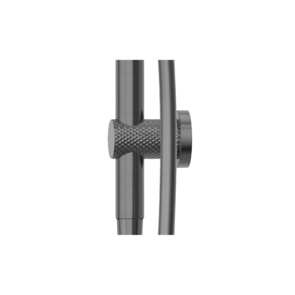 Handdouche met glijstang - Valencia – Air shower II - Graphite