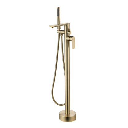 Freestanding bath faucet Emilia - Brushed gold