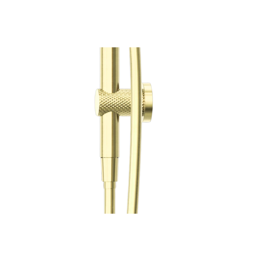 Handdouche met glijstang - Valencia – Air shower II - Brushed gold