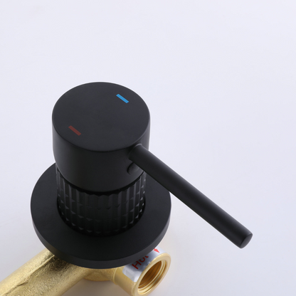 Built-in sink faucet Angelica - Matte black