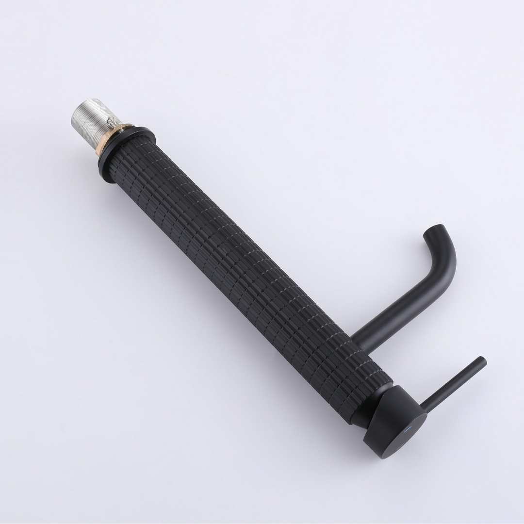 High washbasin faucet Angelica - Matte black