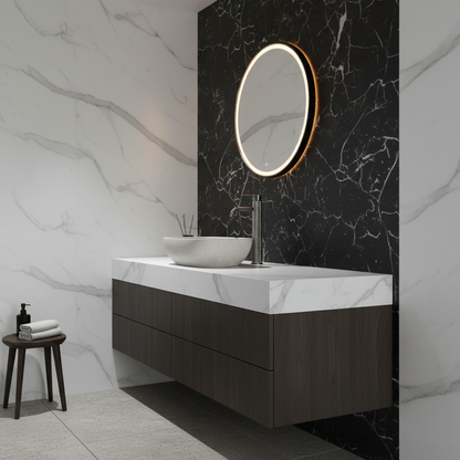 Hoge vaskekran Angelica - Gunmetal grey