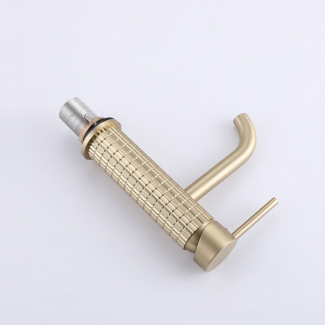 Construction of washbasin faucet Angelica - Brushed gold