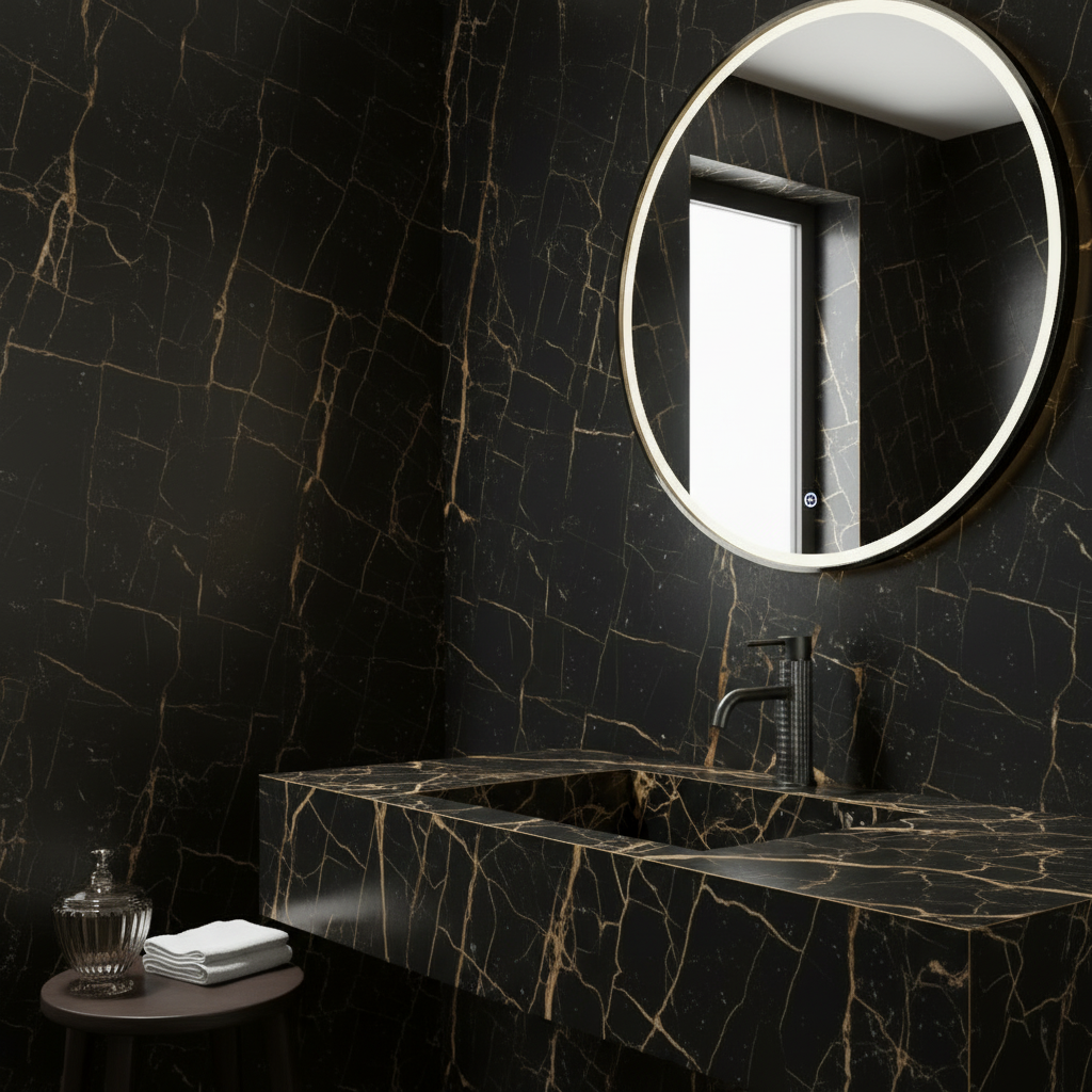 Opbouw vaskekran Angelica - Gunmetal grå