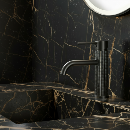 Opbouw vaskekran Angelica - Gunmetal grå