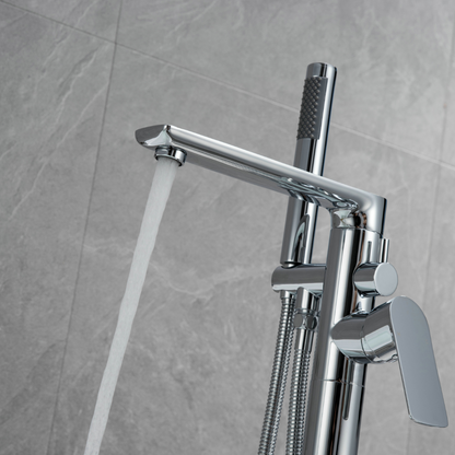 Freestanding bath faucet Emilia - Chrome