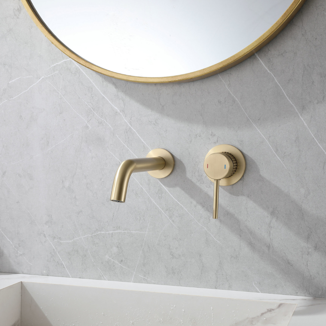 Built-in sink faucet Angelica - Brushed gold