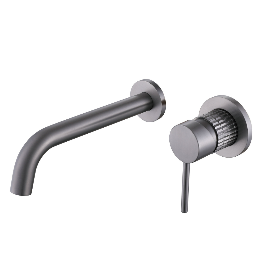 Inbyggingsvaskekran Angelica - Gunmetal grå
