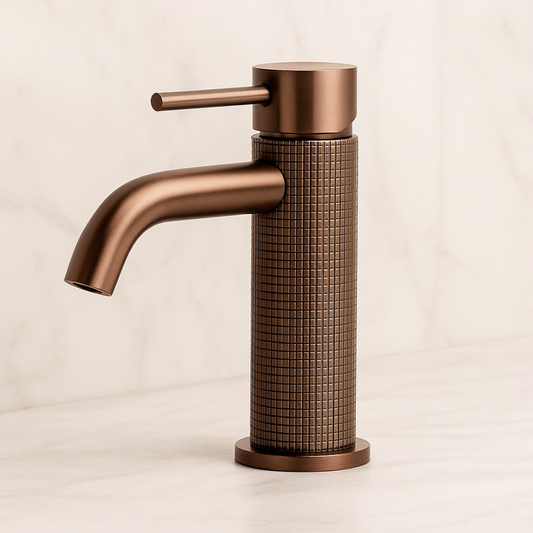 Construction washbasin faucet Angelica - Matte black