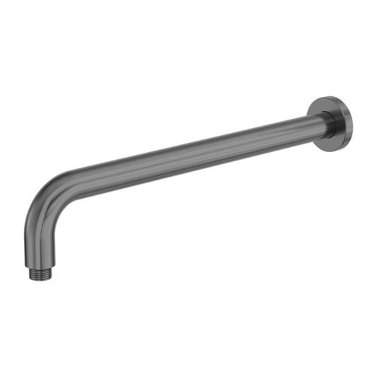 Gebogen Wandarm Capri – Graphite – 400 mm