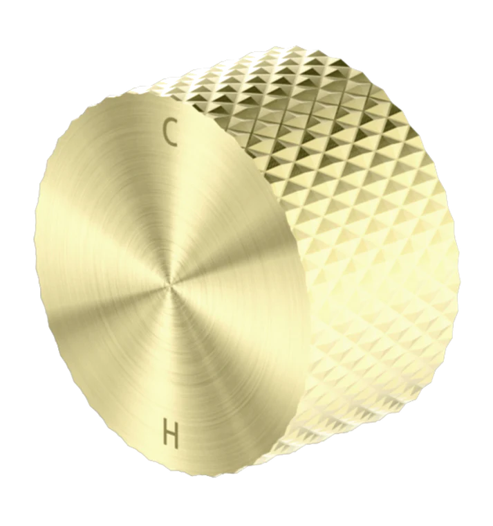 Inbouw Wastafelkraan Valencia – 2-Gats - Brushed gold