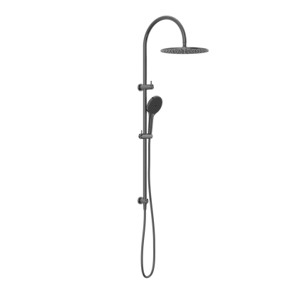 Regendoucheset Valencia – Graphite - Air shower II - Met inbouwmengkraan