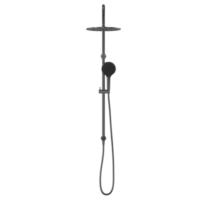 Regendoucheset Valencia – Graphite - Air shower II - Met inbouwmengkraan