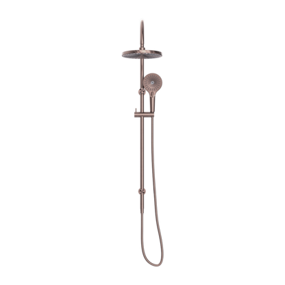 Regendoucheset Valencia – Brushed Bronze - Air shower - Met inbouwmengkraan