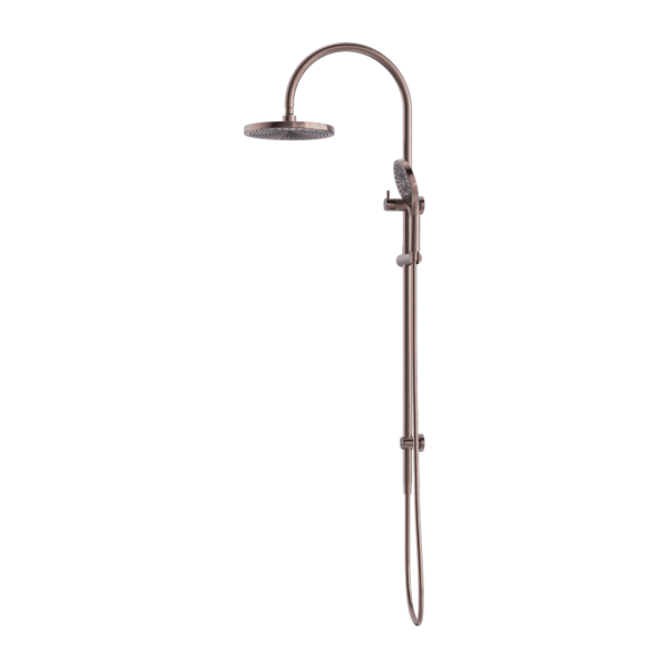 Regendoucheset Valencia – Brushed Bronze - Air shower - Met inbouwmengkraan