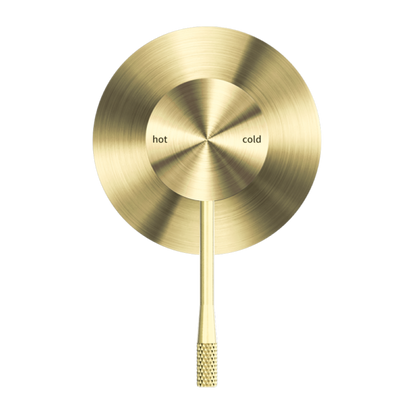 Regendoucheset Valencia – Brushed Gold - Air shower II - Met inbouwmengkraan